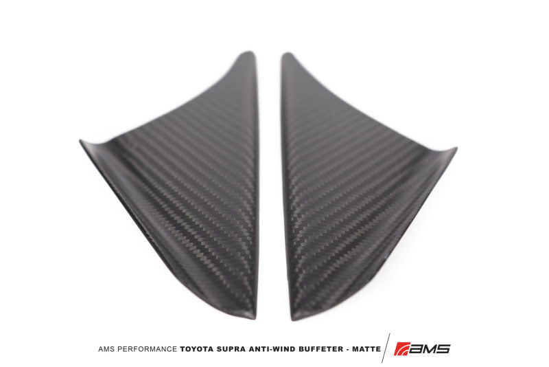 AMS Performance 2020+ Toyota GR Supra Anti-Wind Buffeting Kit - Matte Carbon - Premium Exterior Trim from AMS - Just $135.75! Shop now at WinWithDom INC. - DomTuned