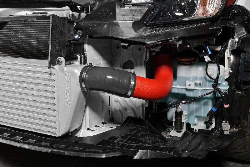 Perrin 22-23 Subaru WRX Front Mount Intercooler Kit (Red Tubes & Silver Core) - Premium Intercoolers from Perrin Performance - Just $1299.65! Shop now at WinWithDom INC. - DomTuned