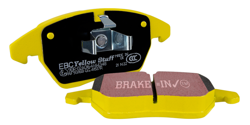 EBC 2022+ Toyota GR Yaris Yellowstuff Rear Brake Pads - Premium Brake Pads - Performance from EBC - Just $95.76! Shop now at WinWithDom INC. - DomTuned