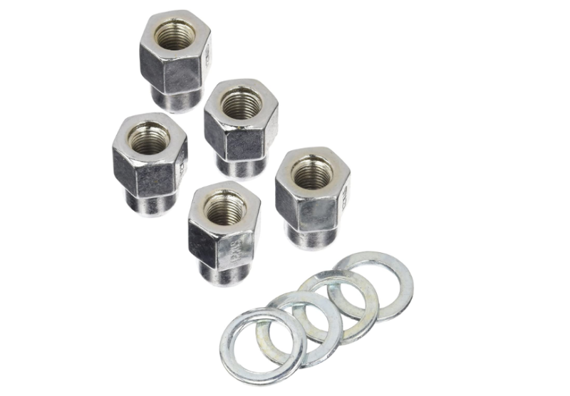 Weld Open End Lug Nuts w/Centered Washers 12mm x 1.5 - 5pk - Premium Lug Nuts from Weld - Just $19.01! Shop now at WinWithDom INC. - DomTuned