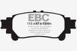 EBC 13+ Lexus GS350 3.5 RWD Yellowstuff Rear Brake Pads - Premium Brake Pads - Performance from EBC - Just $107.21! Shop now at WinWithDom INC. - DomTuned