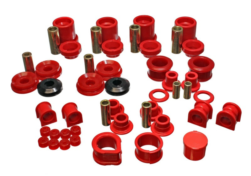 Energy Suspension 90-96 Nissan 300ZX Red Hyper-Flex Master Bushing Set (Sway bar end link bushings a - Premium Bushing Kits from Energy Suspension - Just $283.85! Shop now at WinWithDom INC. - DomTuned