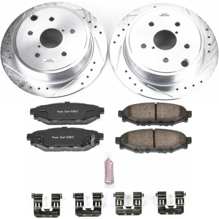 Power Stop 15-19 Subaru WRX Rear Z23 Evolution Sport Brake Kit - Premium Brake Kits - Performance D&S from PowerStop - Just $320.40! Shop now at WinWithDom INC. - DomTuned