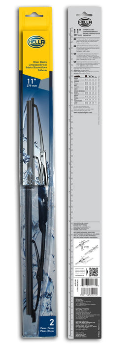 Hella Standard Wiper Blade 11in - Pair - Premium Exterior Trim from Hella - Just $6.16! Shop now at WinWithDom INC. - DomTuned