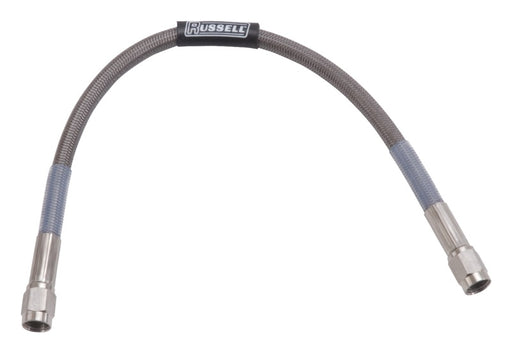 Russell Performance 53in Straight -3 AN Competition Brake Hose - Premium Brake Line Kits from Russell - Just $24.26! Shop now at WinWithDom INC. - DomTuned