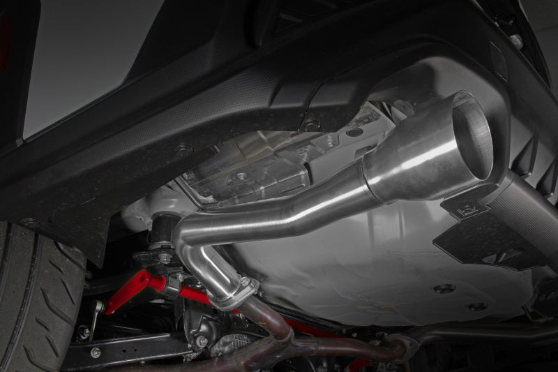 Perrin 22-23 Subaru WRX Dual Single Tip 304SS Axle Back Exhaust - Premium Axle Back from Perrin Performance - Just $594.15! Shop now at WinWithDom INC. - DomTuned