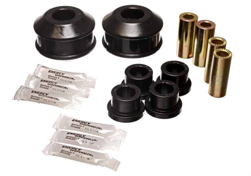 Energy Suspension 03-05 Mitsubishi Lancer EVO 8 Black Front Control Arm Bushing Set - Premium Bushing Kits from Energy Suspension - Just $96.58! Shop now at WinWithDom INC. - DomTuned