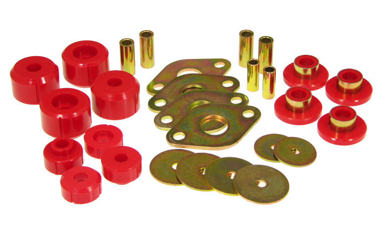 Prothane 95-00 Toyota P/U 2/4wd Body Mount Kit - Red - Premium Bushing Kits from Prothane - Just $199.38! Shop now at WinWithDom INC. - DomTuned