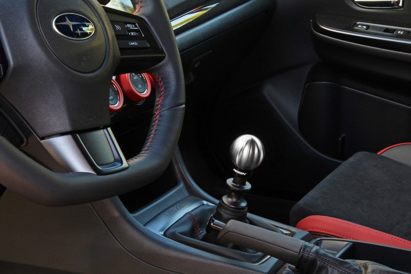 Perrin 15-22 Subaru WRX 2.0in. SS Ball Shift Knob (w/Rattle Fix) - Brushed - Premium Shift Knobs from Perrin Performance - Just $99.45! Shop now at WinWithDom INC. - DomTuned