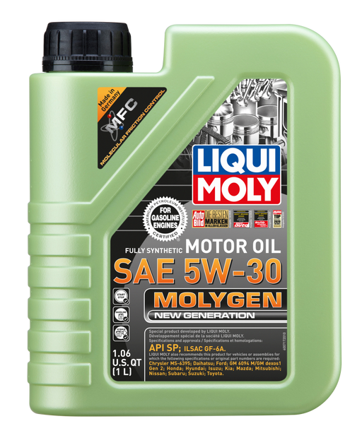 LIQUI MOLY 1L Molygen New Generation Motor Oil SAE 5W30 - Premium Motor Oils from LIQUI MOLY - Just $101.94! Shop now at WinWithDom INC. - DomTuned