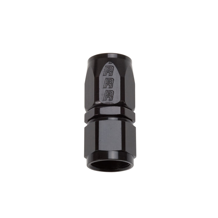 Russell Performance -8 AN Black Straight Full Flow Hose End - Premium Fittings from Russell - Just $10.95! Shop now at WinWithDom INC. - DomTuned