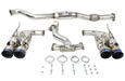 Invidia 08-14 Subaru WRX Hatchback Gemini Single Layer Titanium Tip Cat-back Exhaust - Premium Catback from Invidia - Just $1320.20! Shop now at WinWithDom INC. - DomTuned