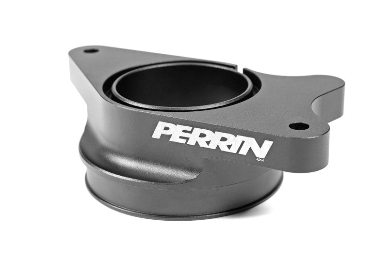 Perrin 2022+ Subaru WRX Black 3in Turbo Inlet Hose w/ Nozzle - Premium Hoses from Perrin Performance - Just $283.05! Shop now at WinWithDom INC. - DomTuned