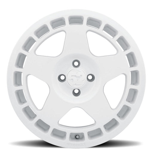 fifteen52 Turbomac 17x7.5 4x108 42mm ET 63.4mm Center Bore Rally White Wheel - Premium Wheels - Cast from fifteen52 - Just $275! Shop now at WinWithDom INC. - DomTuned