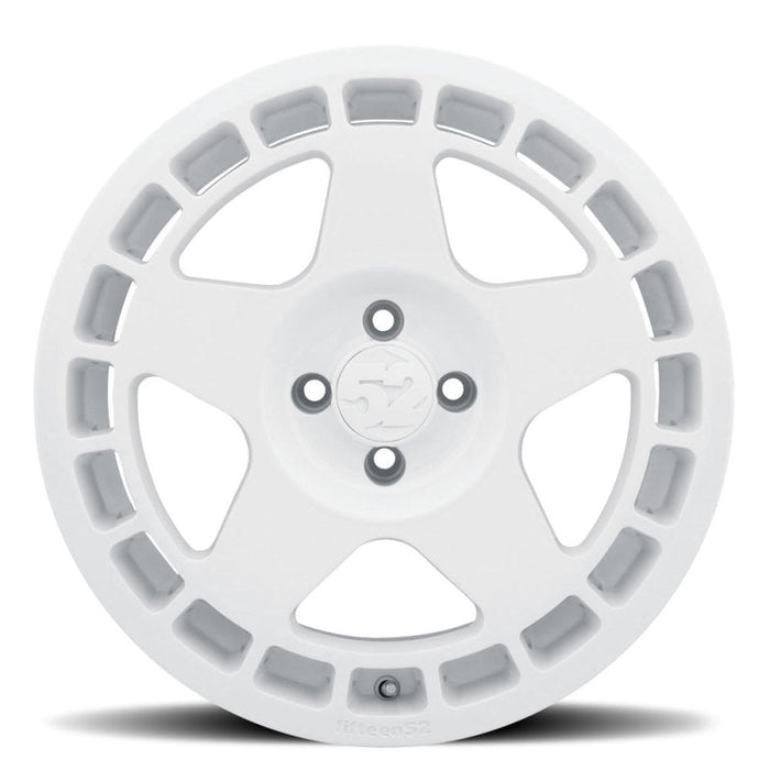 fifteen52 Turbomac 17x7.5 4x108 42mm ET 63.4mm Center Bore Rally White Wheel - Premium Wheels - Cast from fifteen52 - Just $275! Shop now at WinWithDom INC. - DomTuned