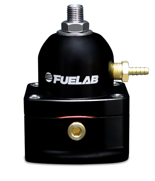 Fuelab 515 EFI Adjustable FPR 25-90 PSI (2) -10AN In (1) -6AN Return - Black - Premium Fuel Pressure Regulators from Fuelab - Just $216! Shop now at WinWithDom INC. - DomTuned