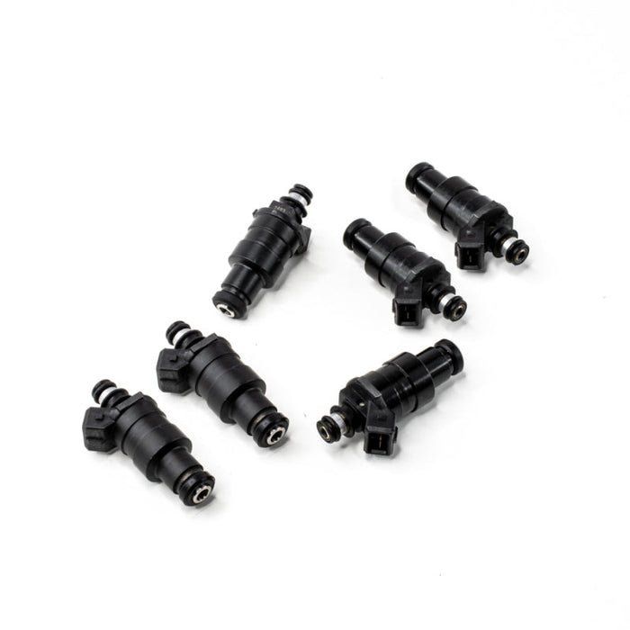 DeatschWerks 95-99 DSM 4G63 Low Z 550CC Top Feed Injectors - Premium Fuel Injector Sets - 6Cyl from DeatschWerks - Just $469.00! Shop now at WinWithDom INC. - DomTuned