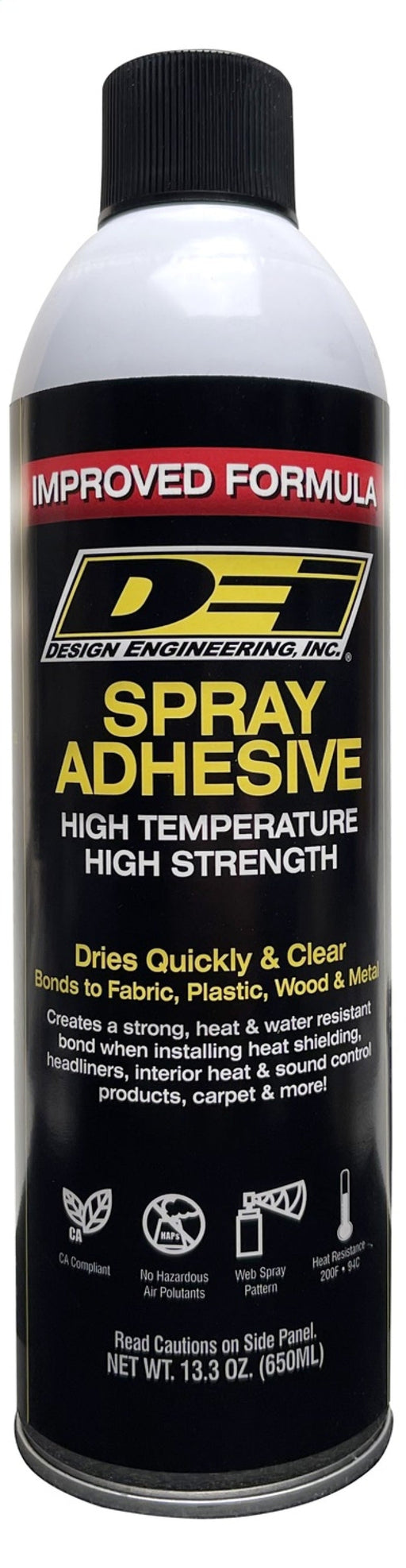 DEI Hi Temp Spray Adhesive 13.3 oz. Can (Aerosol) - Premium Sealants from DEI - Just $22.73! Shop now at WinWithDom INC. - DomTuned