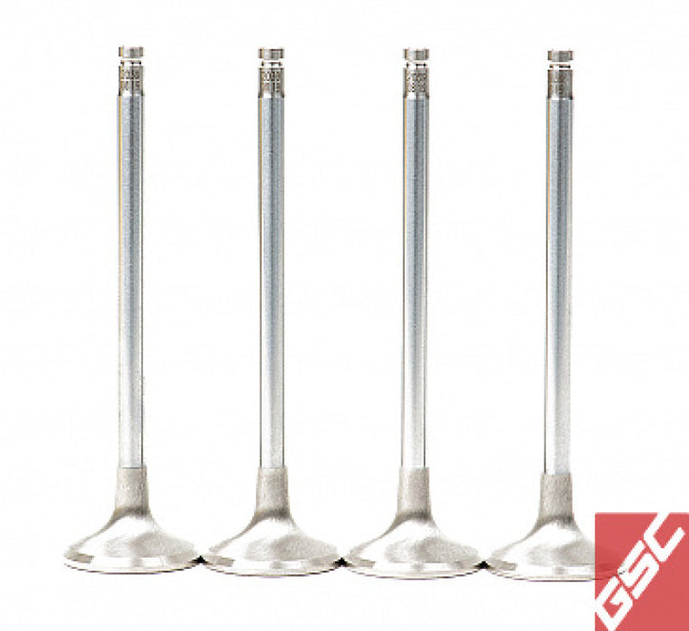 GSC P-D Honda B-Series B16A/B17A/B18C Chrome Alloy Exhaust Valve 28mm Head - 6mm Stem - Set of 8 - Premium Valves from GSC Power Division - Just $248.51! Shop now at WinWithDom INC. - DomTuned