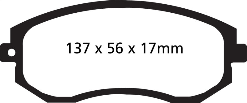 EBC 12+ Scion FR-S 2 Greenstuff Front Brake Pads - Premium Brake Pads - Performance from EBC - Just $115.98! Shop now at WinWithDom INC. - DomTuned