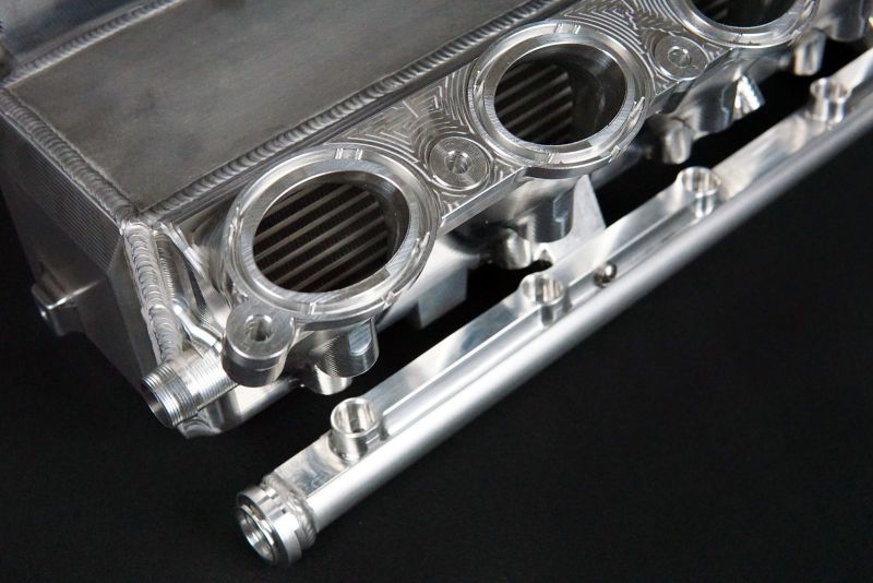 CSF Toyota A90/A91 Supra/ BMW G-Series B58 Charge-Air Cooler Manifold- Machined Billet Aluminum - Premium Intercoolers from CSF - Just $4299.00! Shop now at WinWithDom INC. - DomTuned