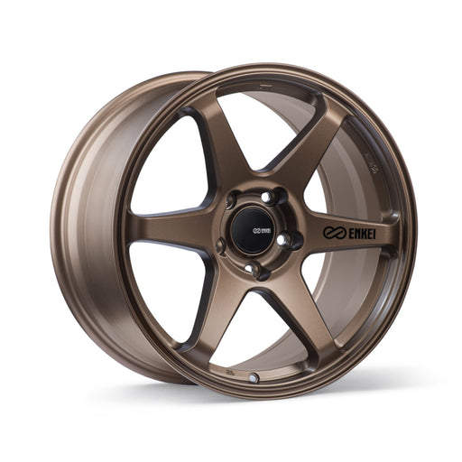 Enkei T6R 18x9.5 38mm Offset 5x114.3 Bolt Pattern 72.6 Bore Copper Wheel - Premium Wheels - Cast from Enkei - Just $276! Shop now at WinWithDom INC. - DomTuned