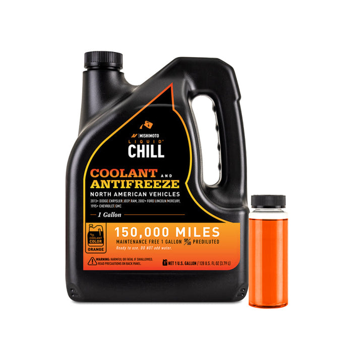 Mishimoto Liquid Chill EG Coolant, North American Vehicles, Orange - Premium Coolants from Mishimoto - Just $26.95! Shop now at WinWithDom INC. - DomTuned