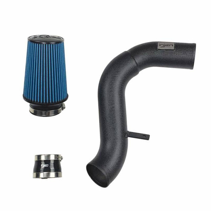 Injen 18-19 Audi S4/S5 (B9) 3.0L Turbo Wrinkle Black Short Ram Intake - Premium Cold Air Intakes from Injen - Just $395.95! Shop now at WinWithDom INC. - DomTuned