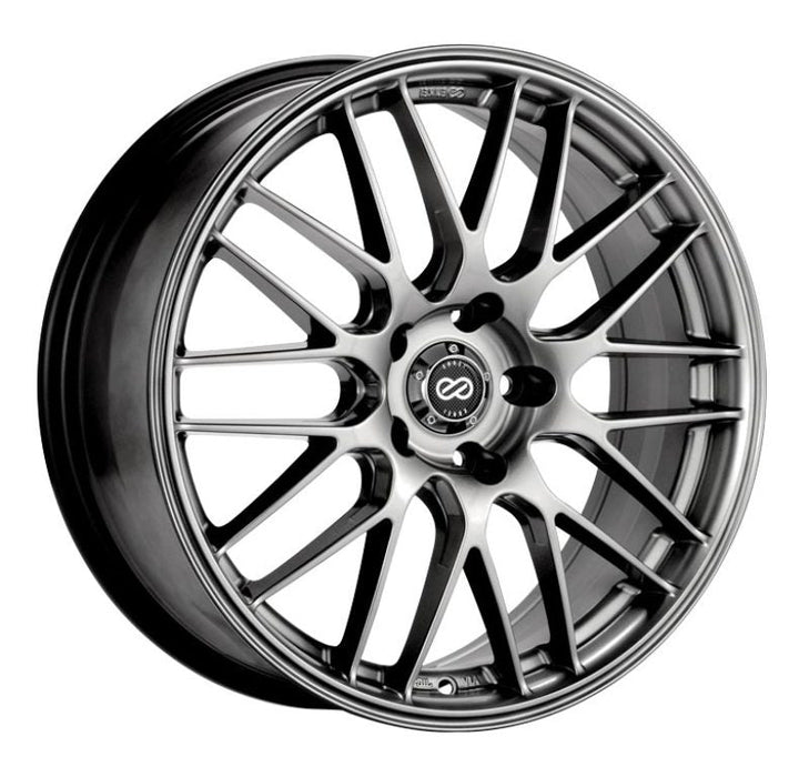 Enkei EKM3 18x8 5x120 32mm Offset Hyper Silver Wheel - Premium Wheels - Cast from Enkei - Just $272! Shop now at WinWithDom INC. - DomTuned