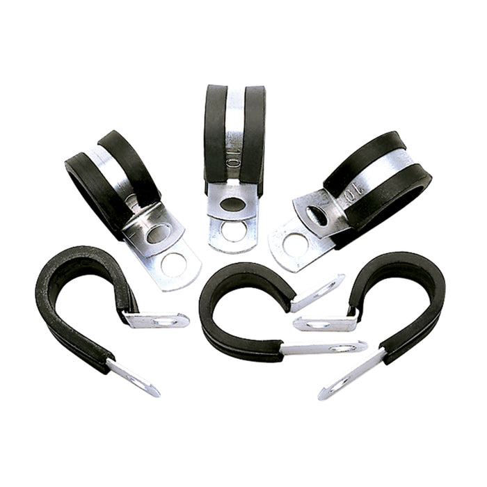 Russell Performance Cushion Clamps - Holds -8 AN Hose (6 pcs.) - Premium Clamps from Russell - Just $4.46! Shop now at WinWithDom INC. - DomTuned