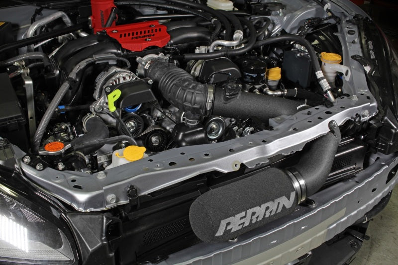 Perrin 22-23 Subaru BRZ/GR86 Cold Air Intake - Black - Premium Cold Air Intakes from Perrin Performance - Just $399.50! Shop now at WinWithDom INC. - DomTuned