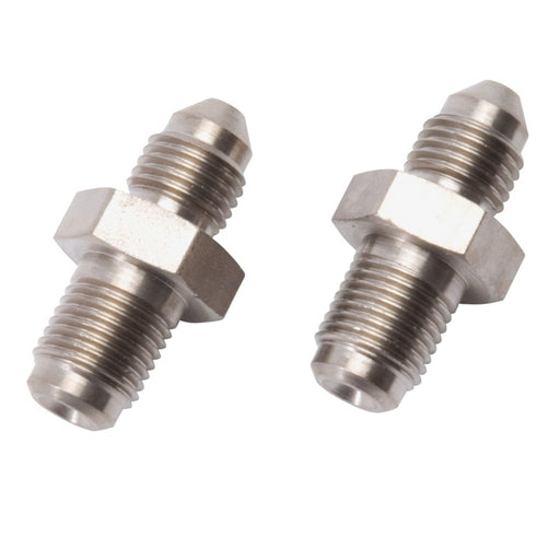 Russell Performance -3 AN Metric Adapter Fitting (2 pcs.) (Inverted Flair) - Premium Fittings from Russell - Just $8.96! Shop now at WinWithDom INC. - DomTuned