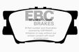 EBC 12-17 Toyota Camry 2.5L Yellowstuff Rear Brake Pads - Premium Brake Pads - Performance from EBC - Just $139.69! Shop now at WinWithDom INC. - DomTuned