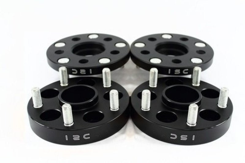 ISC Suspension 5x114.3 Hub Centric Wheel Spacers 20mm Black (Pair) - Premium Wheel Spacers & Adapters from ISC Suspension - Just $135! Shop now at WinWithDom INC. - DomTuned