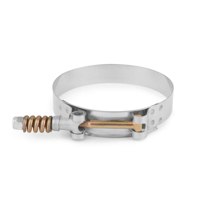 Mishimoto Stainless Steel Constant Tension T-Bolt Clamp 4.09in.-4.41in. (104mm-112mm) - Premium Clamps from Mishimoto - Just $9.95! Shop now at WinWithDom INC. - DomTuned