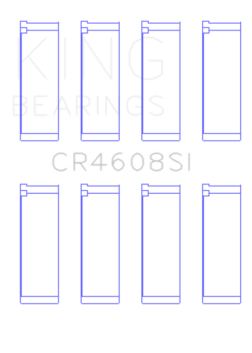 King Toyota 2ZZ-GE (Standard Size) Connecting Rod Bearing Set (Set of 4) - Premium Bearings from King Engine Bearings - Just $34.71! Shop now at WinWithDom INC. - DomTuned
