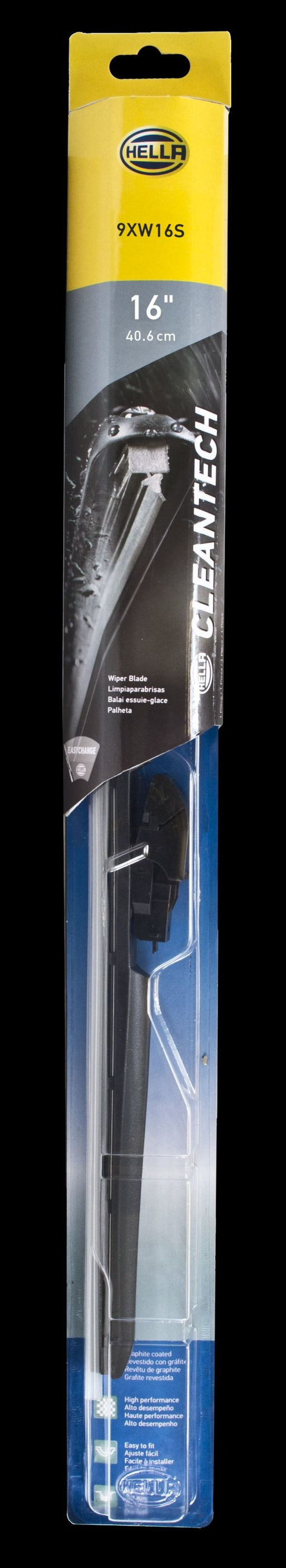 Hella Clean Tech Wiper Blade 16in - Single - Premium Exterior Trim from Hella - Just $5.12! Shop now at WinWithDom INC. - DomTuned