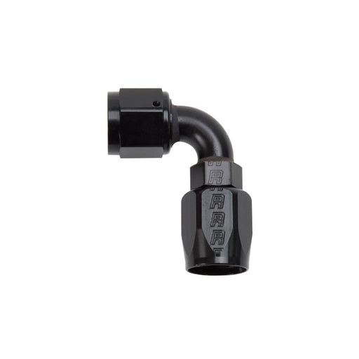 Russell Performance -8 AN Black 90 Degree Full Flow Hose End - Premium Fittings from Russell - Just $18.86! Shop now at WinWithDom INC. - DomTuned