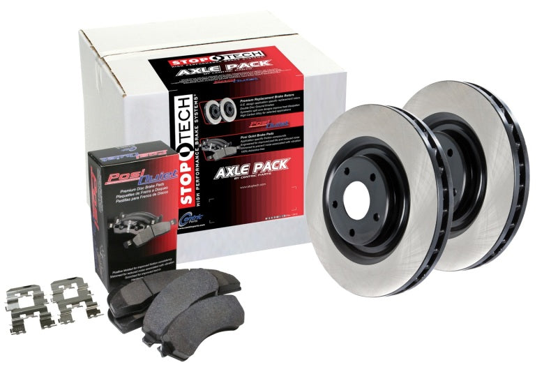 Centric OE Coated Rear Brake Kit (2 Wheel) - Premium Brake Pads - Performance from Stoptech - Just $254.28! Shop now at WinWithDom INC. - DomTuned