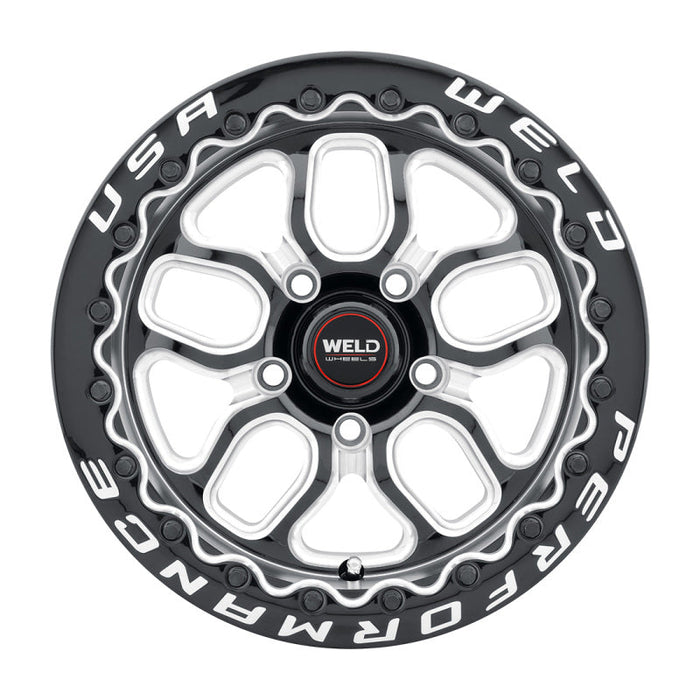 Weld S907 15X10 Laguna Beadlock 5X120.7 ET50 BS7.50 Gloss Black MIL Dia 78.1 - Premium Wheels - Cast from Weld - Just $735! Shop now at WinWithDom INC. - DomTuned