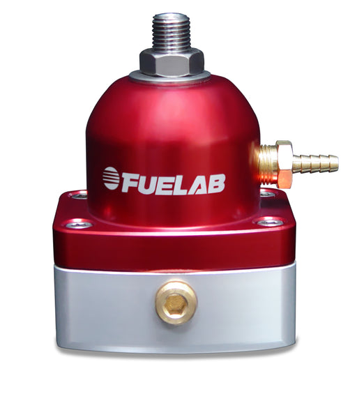 Fuelab 535 EFI Adjustable Mini FPR 25-90 PSI (2) -6AN In (1) -6AN Return - Red - Premium Fuel Pressure Regulators from Fuelab - Just $195! Shop now at WinWithDom INC. - DomTuned