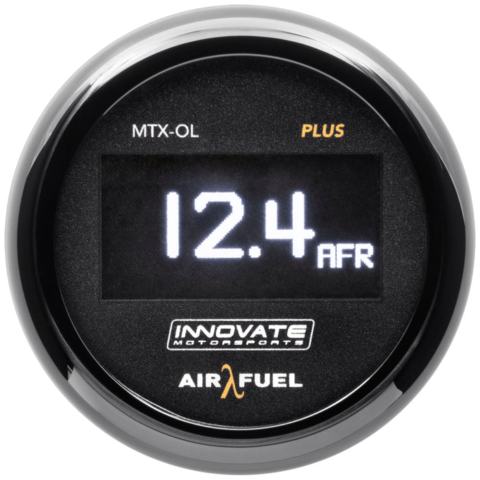 Innovate MTX-OL PLUS Wideband Digital Air/Fuel Ratio OLED Gauge Kit 8ft w/O2 Sensor - Premium Gauges from Innovate Motorsports - Just $327.02! Shop now at WinWithDom INC. - DomTuned