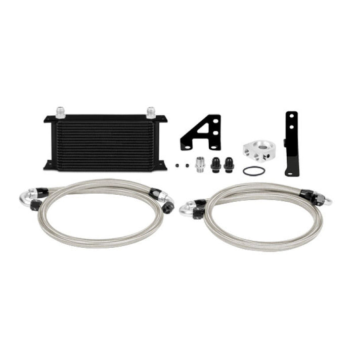 Mishimoto 15 Subaru STI Thermostatic Oil Cooler Kit - Black - Premium Oil Coolers from Mishimoto - Just $604.95! Shop now at WinWithDom INC. - DomTuned