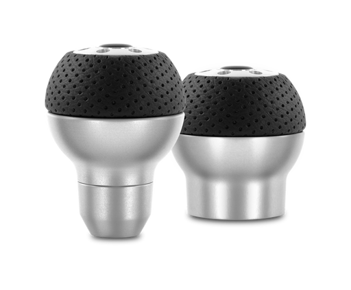 Momo Race Shift Knob - Aluminum, Black Airleather Insert - Premium Shift Knobs from MOMO - Just $95! Shop now at WinWithDom INC. - DomTuned