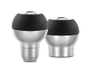 Momo Race Shift Knob - Aluminum, Black Airleather Insert - Premium Shift Knobs from MOMO - Just $95! Shop now at WinWithDom INC. - DomTuned