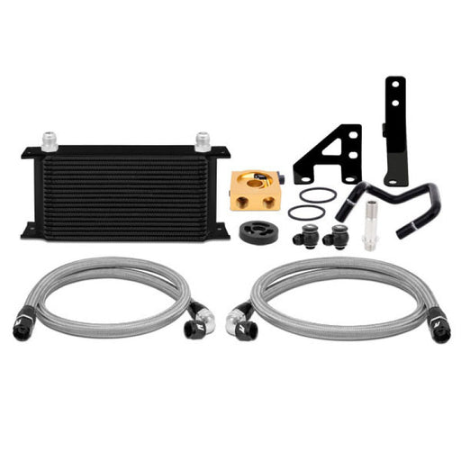 Mishimoto 2015 Subaru WRX Thermostatic Oil Cooler Kit - Black - Premium Oil Coolers from Mishimoto - Just $799.95! Shop now at WinWithDom INC. - DomTuned