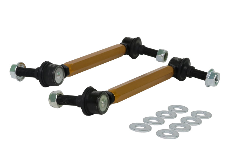 Whiteline 11+ Ford Ranger PX 2WD/4WD Rear Swaybar link kit-Adjustable Extra Heavy Duty Ball Link - Premium Sway Bar Endlinks from Whiteline - Just $167.88! Shop now at WinWithDom INC. - DomTuned