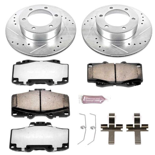 Power Stop 95-02 Toyota 4Runner Front Z36 Truck & Tow Brake Kit - Premium Brake Kits - Performance D&S from PowerStop - Just $332.31! Shop now at WinWithDom INC. - DomTuned