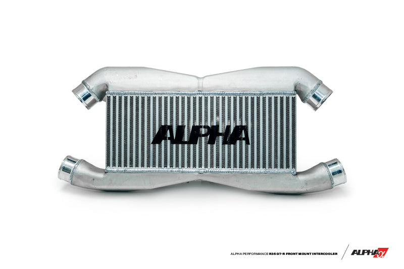 AMS Performance 2009+ Nissan GT-R R35 Replacement Alpha Front Mount Intercooler for IC Piping w/Logo - Premium Intercoolers from AMS - Just $1745.95! Shop now at WinWithDom INC. - DomTuned