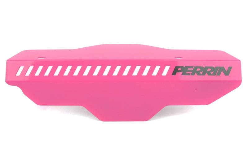 Perrin Subaru Pulley Cover (For EJ Engines) - Hyper Pink - Premium Engine Covers from Perrin Performance - Just $96.05! Shop now at WinWithDom INC. - DomTuned